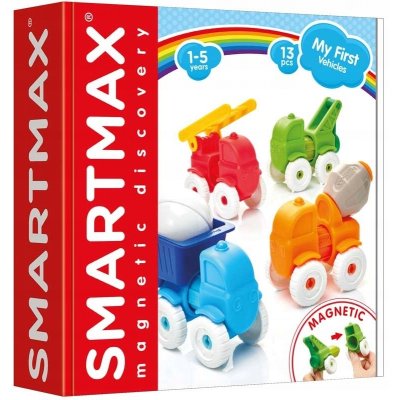 SmartMax Moje první autíčka 13 ks – Zboží Dáma