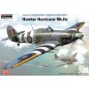 Sběratelský model Hawker Hurricane Mk.IIc CLUB LINE Kovozávody Prostějov 1:72