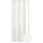 Hopa Plastové shrnovací dveře Matrix prosklené bříza 87 x 200 cm – Zboží Mobilmania