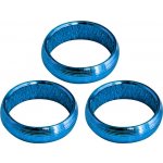 XQMax Darts Aluminium O-Rings - kroužky na násadky - 3 ks - blue – Sleviste.cz