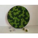 Mia Moss decoration - MECHOVÝ OBRAZ Ø 25-60 sobí mech - Ø 50cm – Zboží Dáma