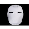 Dětský karnevalový kostým Prima-obchod maska škraboška k domalování 2 bílá Iron Man