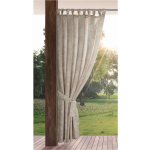MyBestHome Venkovní vzorovaný zahradní závěs s poutky LUANDA 155x240 cm – Sleviste.cz