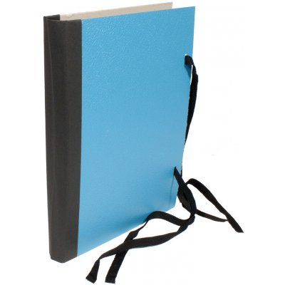 Spisová deska A2 hřbet, tkanice - modrá – Zboží Živě