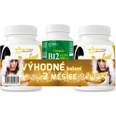 Perfect Hair Gold Methionin 500 mg + biotin 100 ug 180 tablet – Hledejceny.cz