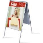 Jansen Display Zákaznický poutač Standard 700 x 1000 mm profil 25 mm – Zboží Živě