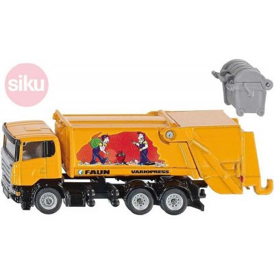 SIKU Popelářské auto Scania 1:87 – Zboží Dáma