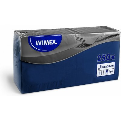 Wimex ubrousky 2V tmavě modré 250ks 33x33cm – Zbozi.Blesk.cz