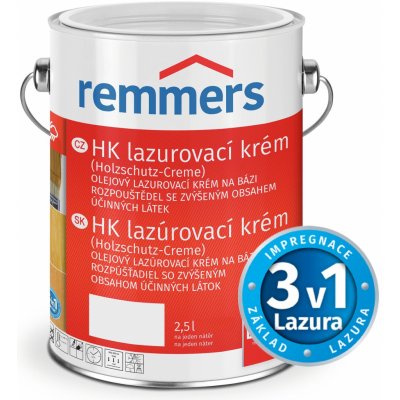 Remmers Holzschutz Creme 2,5 l Dub světlý – Zbozi.Blesk.cz