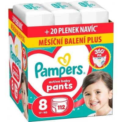 Pampers Active Baby 8 112 ks – Hledejceny.cz