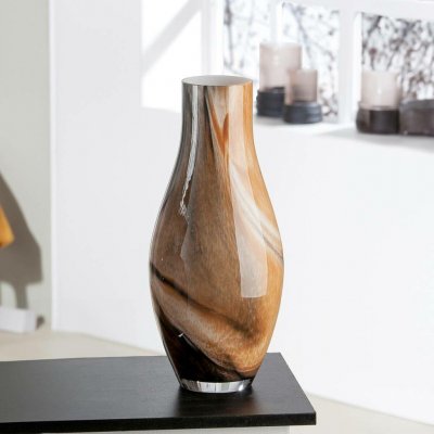 Gilde Skleněná váza Draga, 40 cm – Hledejceny.cz
