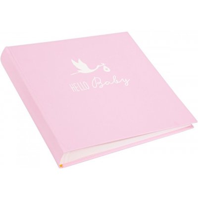 BABY STORK PINK fotoalbum dětské klasické na fotorůžky BB-P60 30x31 – Zboží Mobilmania