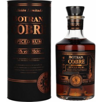 Ron Botran COBRE Spiced Rum Edición Limitada 45% 0,7 l (tuba)