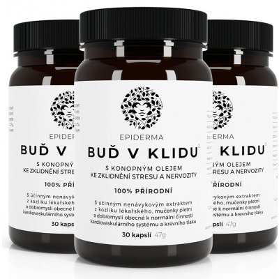 EPIDERMA Buď v klidu 90 kapslí – Hledejceny.cz