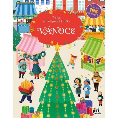 Velká samolepková knížka Vánoce – Zboží Dáma