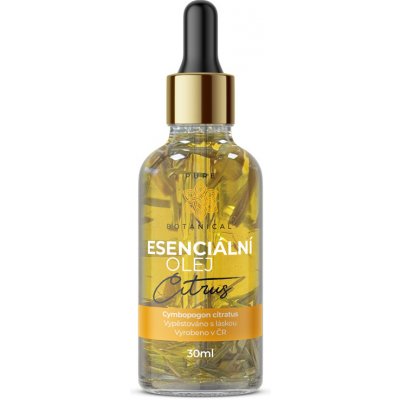 LeFleur Citrus s listy citronové trávy 100% přírodní esenciální olej 30 ml – Zbozi.Blesk.cz