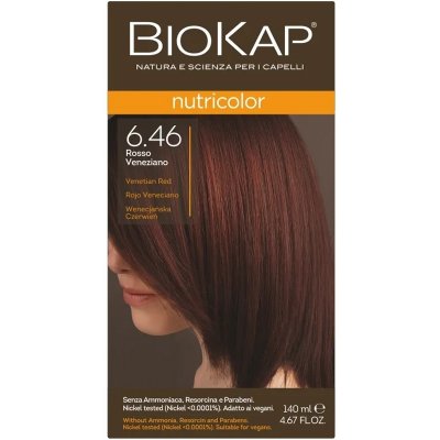 Biokap NutriColor barva na vlasy Benátská červená 6.46