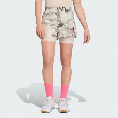 adidas šortky Own the Run Spray Dye 2in1 jn9669 – Hledejceny.cz