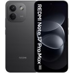 Xiaomi Redmi Note 17 Pro Max 5G 8GB/256GB Black – Zboží Mobilmania