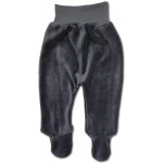 Dětské sametové polodupačky šedé – Zboží Dáma