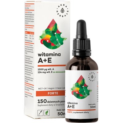 Aura Herbals Vitamín A + E 30 ml – Hledejceny.cz