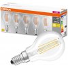 Žárovka Osram 5PAK LED žárovka LED E14 P45 4W = 40W 470lm 2700K Teplá bílá Filament Base