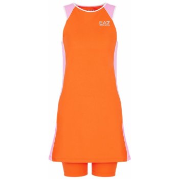 EA7 Woman Jersey Dress cherry tomato