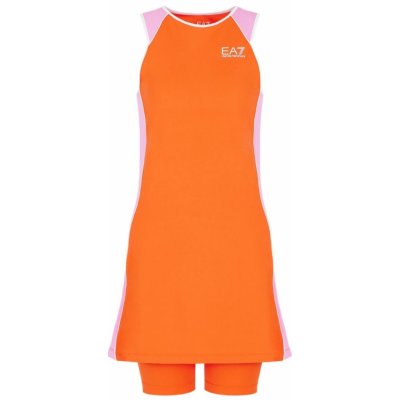 EA7 Woman Jersey Dress cherry tomato