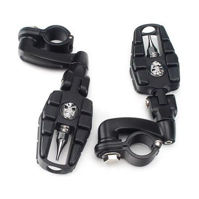 Předkopy Skull černé na padací rám 32mm | Zboží Auto