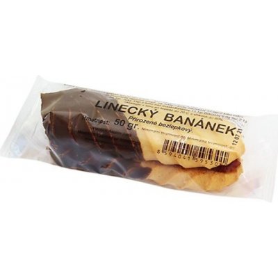 Perla Linecký banánek polomáčený 50 g – Zboží Dáma