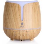 Airbi SONIC Aroma difuzér s bluetooth reproduktorem a osvětlením tmavé dřevo 300 ml – Zboží Dáma