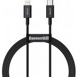 Kabel BASEUS typu C do Apple Lightning 8kolíkový PD20W Dodávka energie Superior Series Rychlé nabíjení CATLYS-A01 1 metr black – Hledejceny.cz