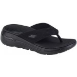 Skechers žabky Go Walk Arch Fit Sandal Luminous černá – Zboží Mobilmania