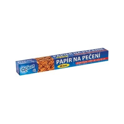 Q Clean papír na pečení archy (20ks/kra) – Hledejceny.cz
