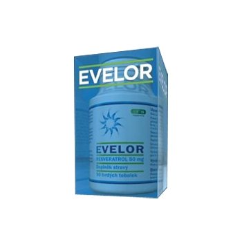 Medochemie Evelor resveratrol 50 mg 30 kapslí