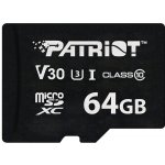 Patriot VX V30 U3 Micro SDXC 64GB PSF64GVX31MCX – Zbozi.Blesk.cz