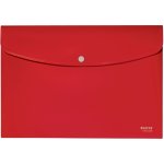 Leitz Obal plastový A4 s drukem Recycle červená – Zboží Živě