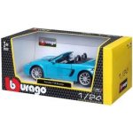 Bburago Porsche 718 Boxster modrá 1:24 – Hledejceny.cz