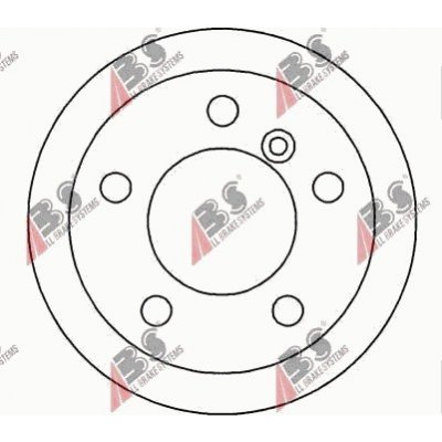 BRZDOVÝ DISK. MERCEDES SPRINTER 94-06 ZADNÍ 9024230312 A.B.S. – Zboží Mobilmania