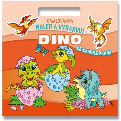 Nalepuj a vybarvuj! Dino – Hledejceny.cz
