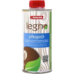 ADLER Legno Pflegeöl údržbový prostředek na olejované plochy 250 ml