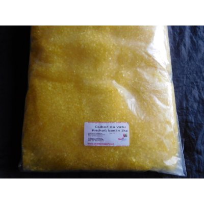 spejlenacukrovouvatu.cz Cukr na cukrovou vatu banán 1 kg – Zboží Dáma