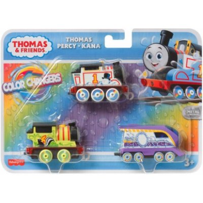 Fisher Price Mašinka Tomáš měnicí se lokomotivy Thomas & Friends 3-Pack – Sleviste.cz