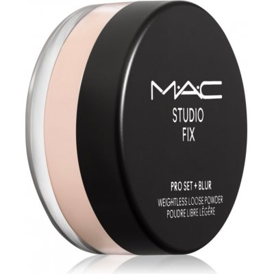 MAC Cosmetics Studio Fix Pro Set + Blur Weightless Loose Powder zmatňující fixační pudr Light 6,5 g – Zboží Mobilmania