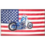 Vlajka USA motorka – Hledejceny.cz