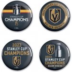 Fanatics sada placek Vegas Golden Knights 2023 Stanley Cup Champions Four-Pack Button Set – Zbozi.Blesk.cz