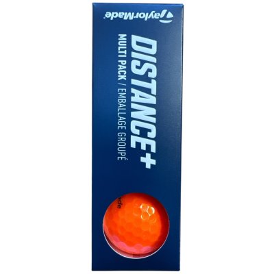 TaylorMade Distance+ golfové míčky oranžové 3 ks – Hledejceny.cz