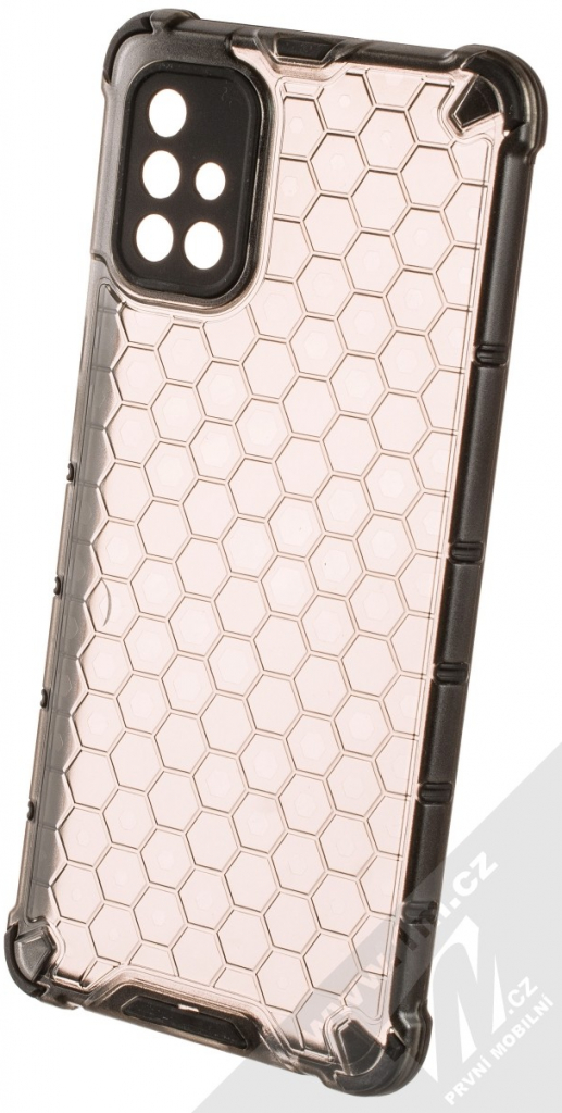 Pouzdro 1Mcz Hybrid Honeycomb odolný ochranný Samsung Galaxy A71 černé