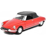 Welly Model auta Citroën DS 19 Cabriolet Convertible červená 1:24 – Sleviste.cz