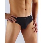 Gina pánské slipy se širším bokem širší bok šité jednobarevné 71080P černá – Zboží Dáma